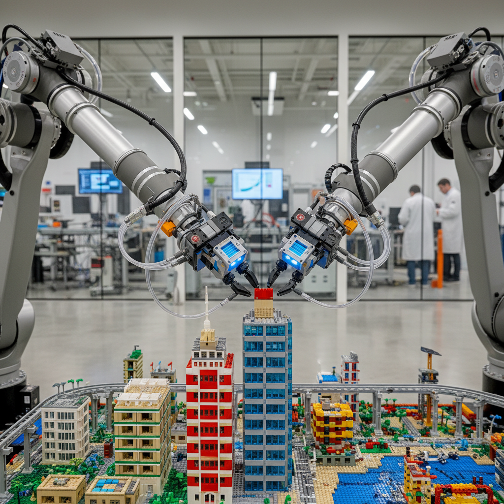 Force Sensors and AI: Robots Bring LegoGPT Designs to Life