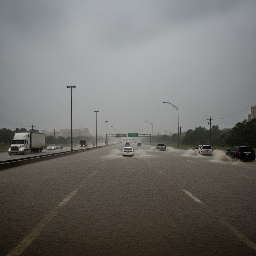 Lane Closures Impact Eastbound I-84 Near Eagle Road Exit Amid Safety Concerns