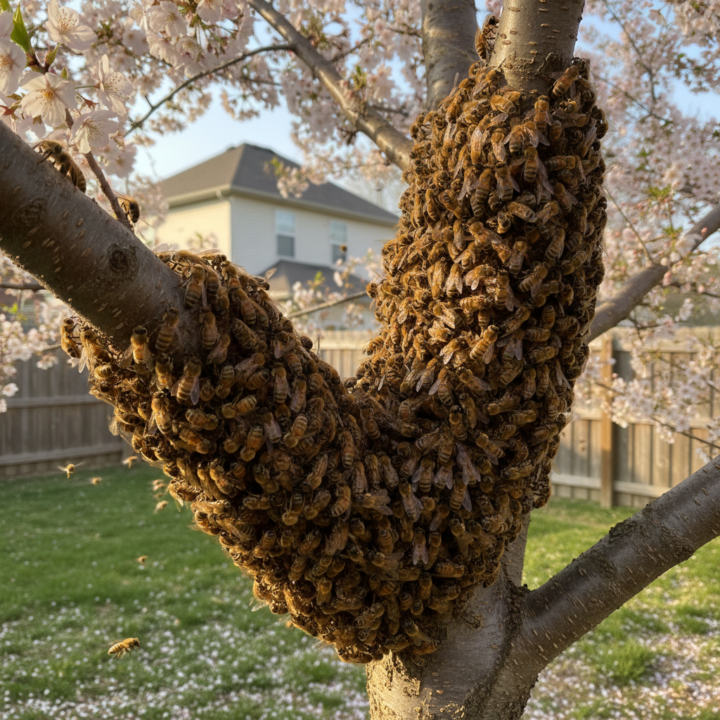 Early Bee Swarms Prompt Safety Advice and Support in Idaho