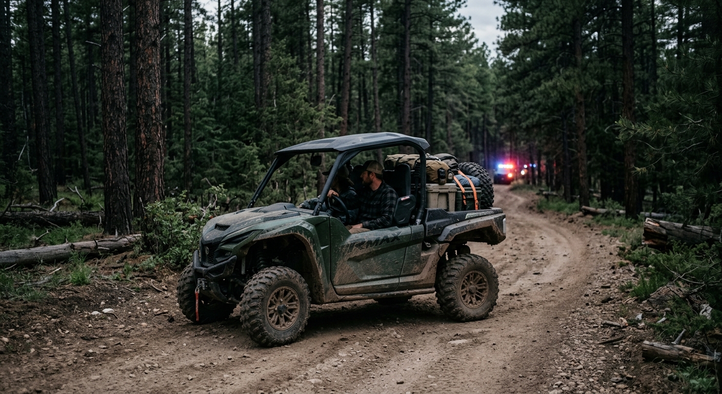 Juvenile Involved in OHV Crash Airlifted from Island Park Campground