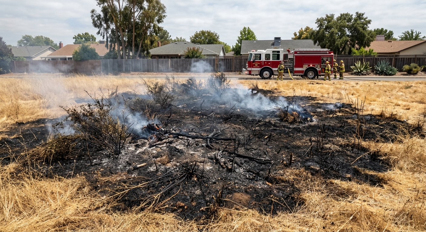Fireworks Sparks Two Brush Fires Near Ammon, Prompting Urgent Fire Safety Warnings in Idaho