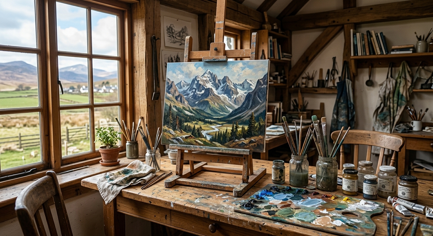 Idaho Artist Sue Tyler Brings Fresh Perspective to Art Appreciation with Warm River Studio Presentation