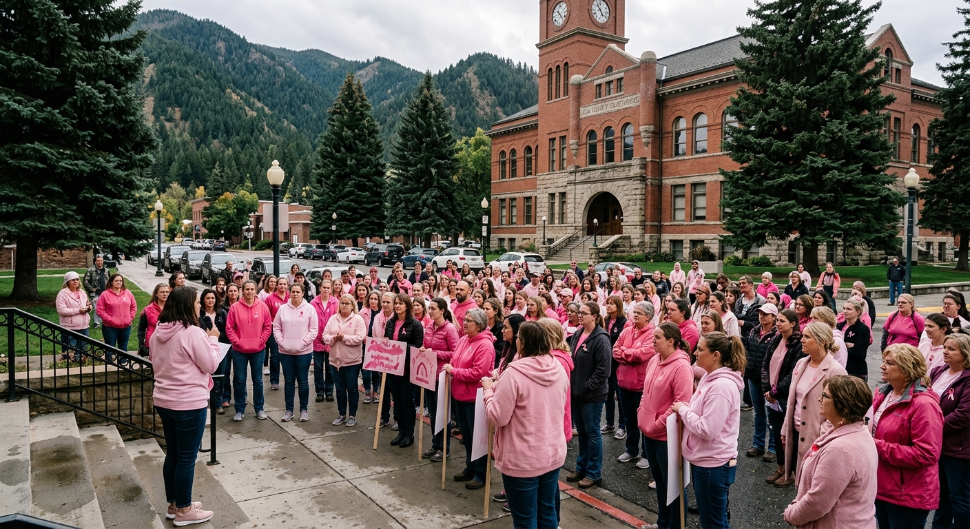 Plymouth Court Rally for Lindsay Clancy Spurs Idaho Discussion on Postpartum Psychosis
