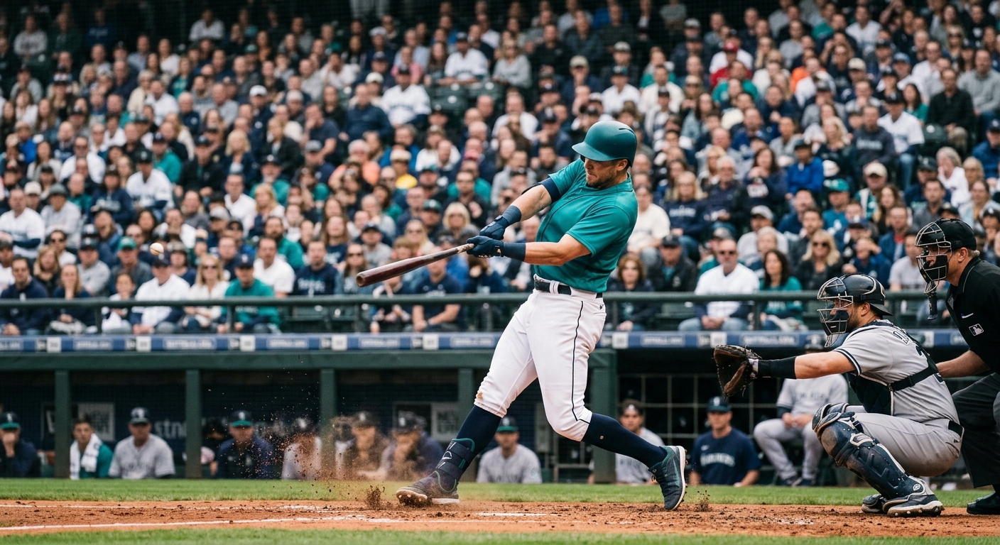 Cal Raleigh Ties Franchise Homer Streak, Ignites Mariners Offense Against Phillies