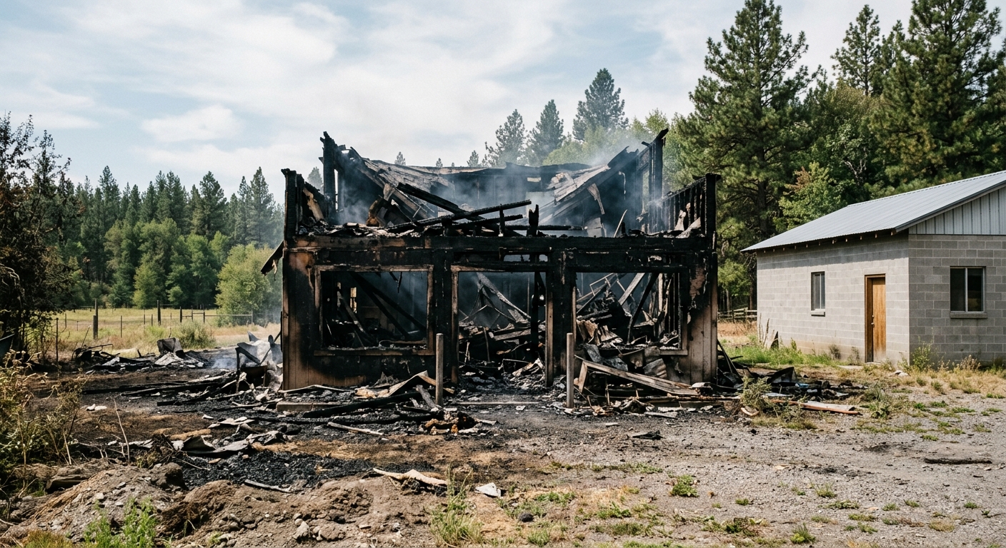 Shop Fire in Idaho Falls Destroys Local Business, Investigation Underway