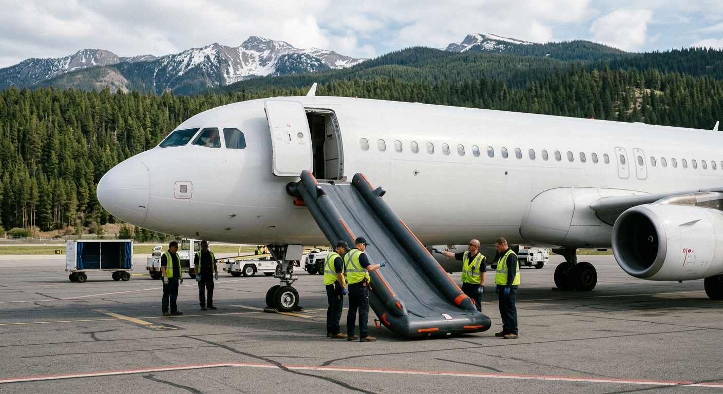 Emergency Slide Incident Disrupts Idaho-Bound Trump Plane at Joint Base Andrews